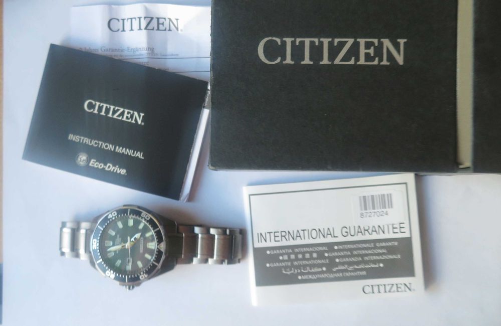 zegarek Citizen Promaster Diver tytanowy