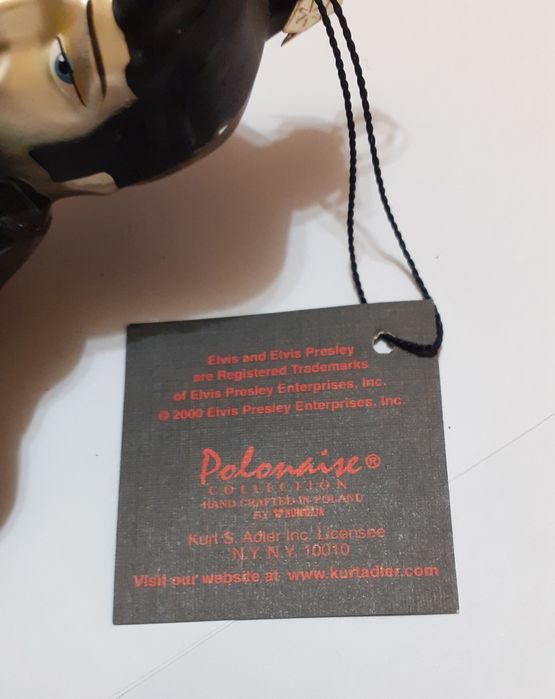Елочная игрушка Элвис Пресли Elvis эксклюзив Polonaise