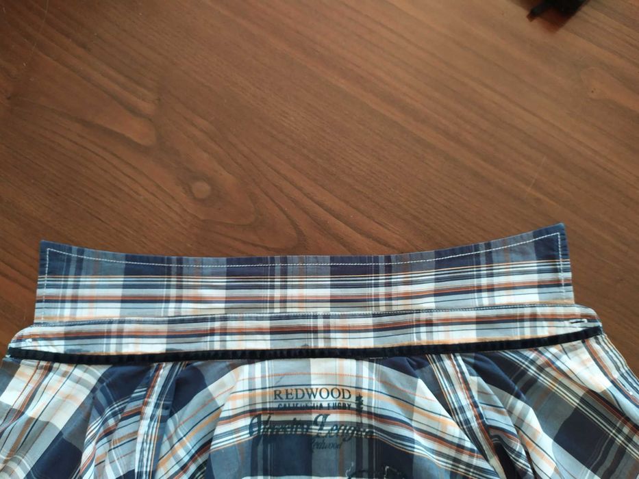 Camisa de homem, xadrez,  tam. XL