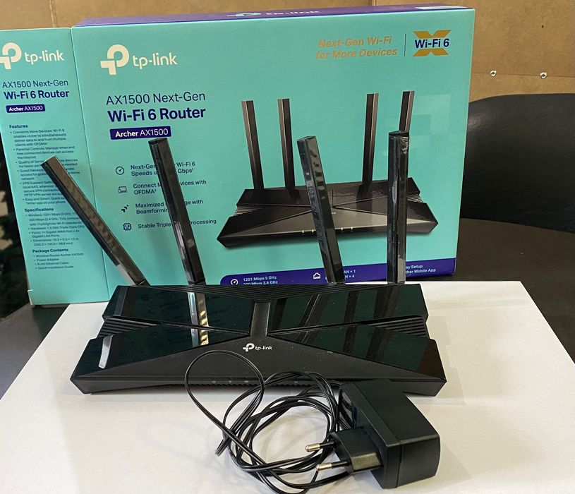 Router tp-link AX1500 NEXT-Gen Wi-Fi6