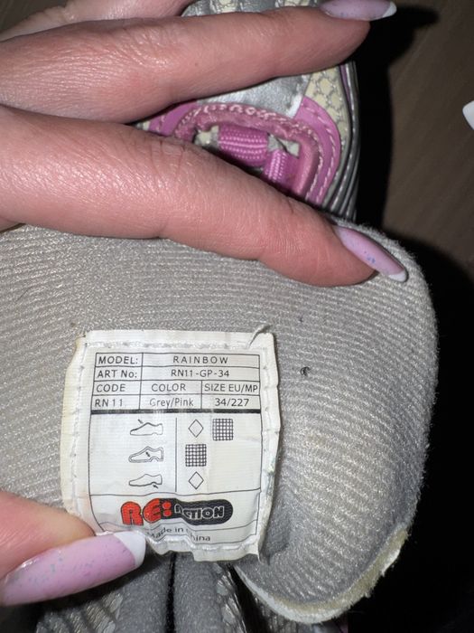 Zestaw wysokiej jakości rolek marki RE:ACTION 34-36 rozmiar