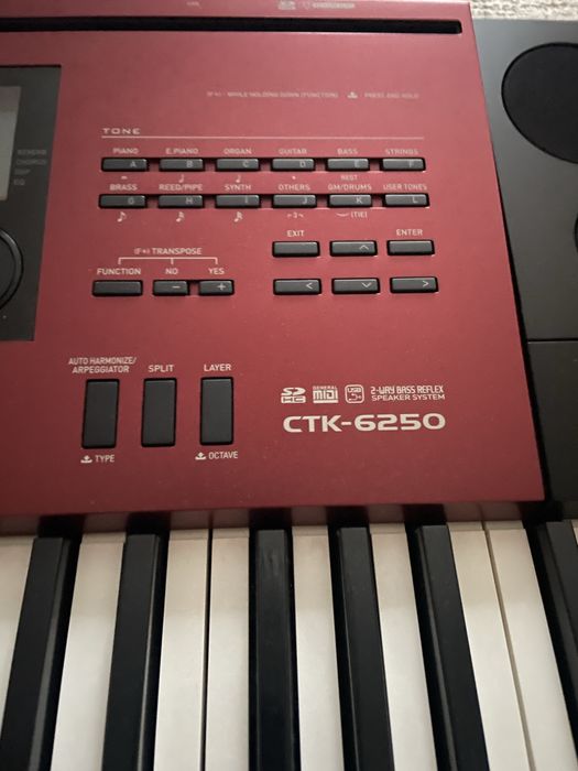 Синтезатор Casio CTK-6250