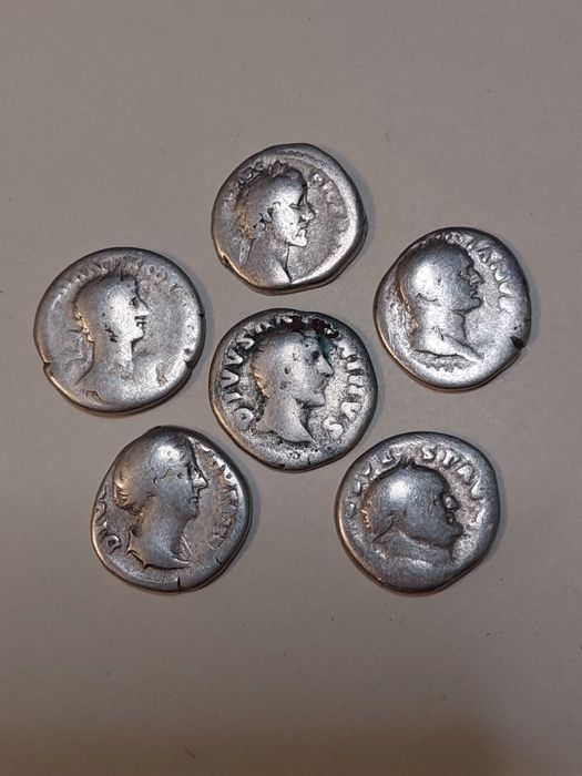 Срібні денарії Римської Імперії