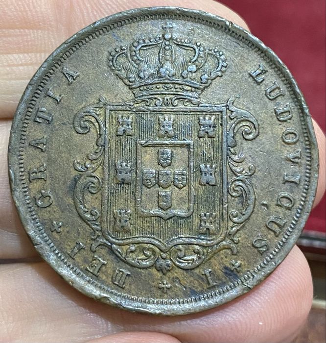 Moeda 1611 - D. LUIS I - XX Reis 1873