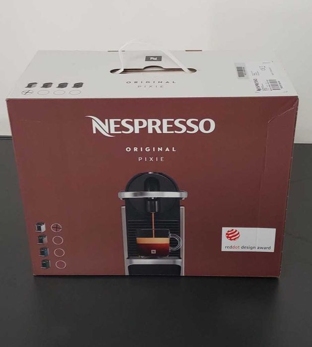 Máquina de Café Nespresso Pixie Silver