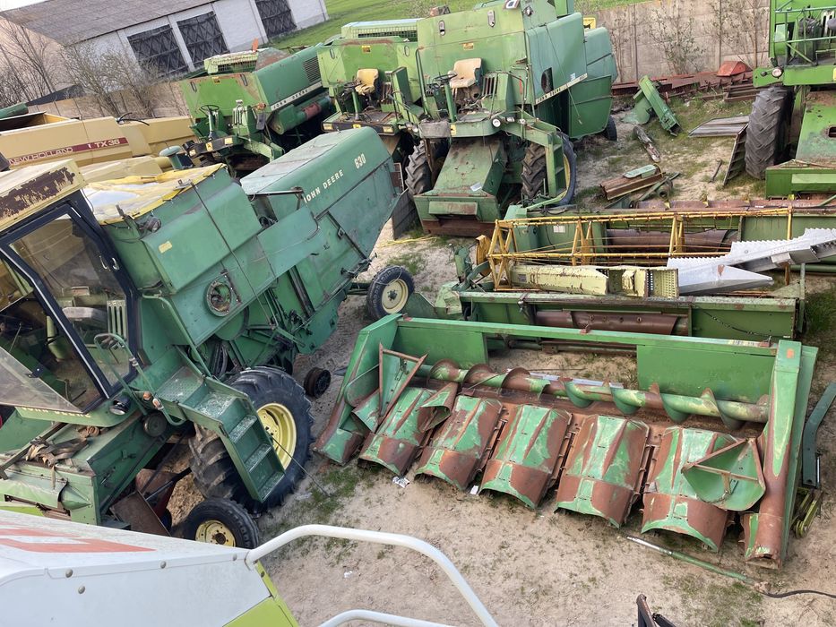 Разборка з/ч комбайн John Deere Джон дір 935/940/950/960/965/975/1075