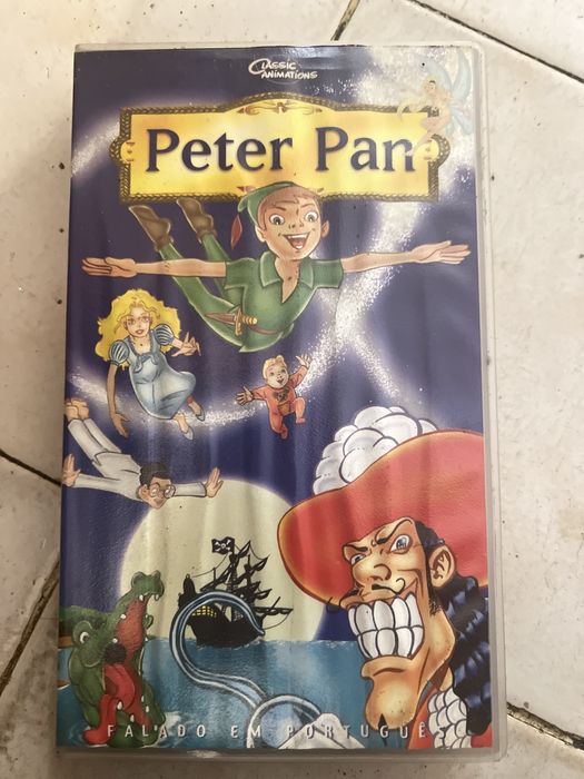 VHS variados para crianças