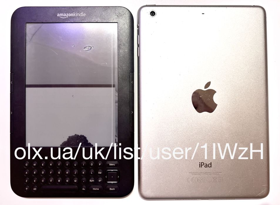 amazonkindle 3 iPad mini 2