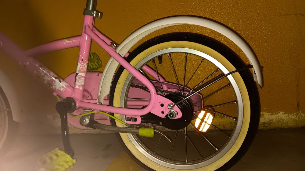 Bicicleta Criança - 16'' com Descanso e Rodinhas