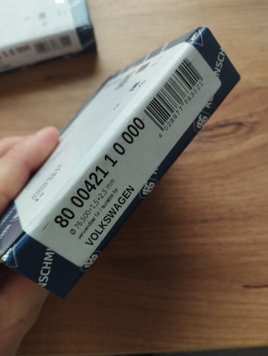 Поршневі кільця, VAG, KOLBENSCHMIDT