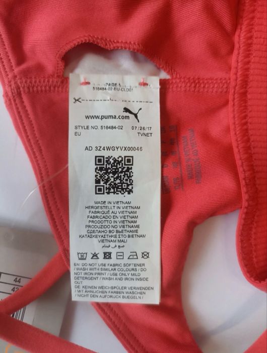Stanik sportowy Puma