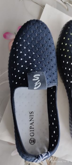 Мокасини сітка р.39