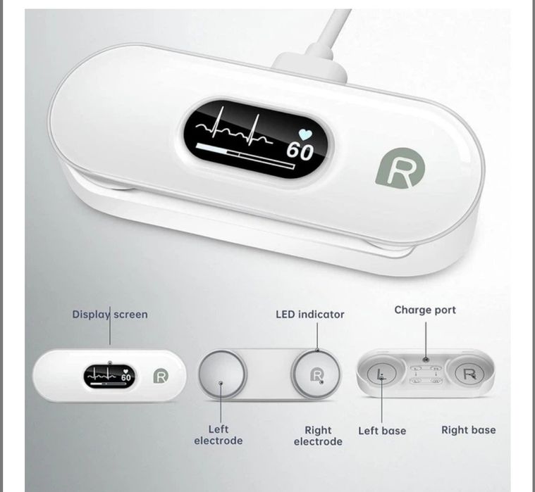 Портативний ЕКГ, CheckMe DuoEK-S Bluetooth бездротовий ЕКГ-метр
