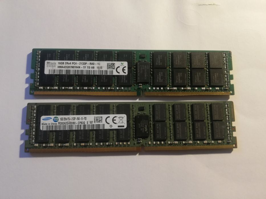 ddr4 на 16GB  2400, серверна оперативна пам'ять
