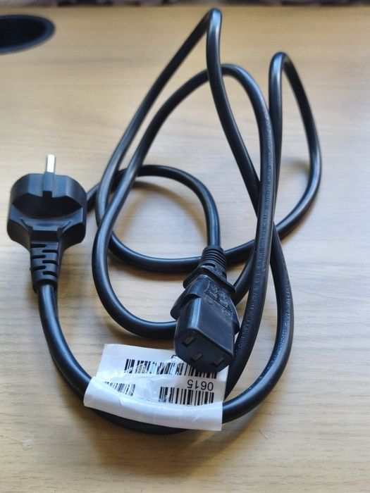 NOWY kabel zasilający IEC C14 -  1,8 m | komputer / UPS