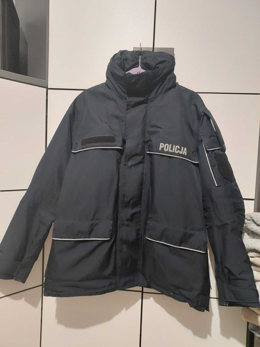 Kurtka służbowa Policja letnia rozm. L/XL 110/179 z kapturem