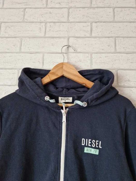 Bluza damska rozpinana full zip hoodie Diesel