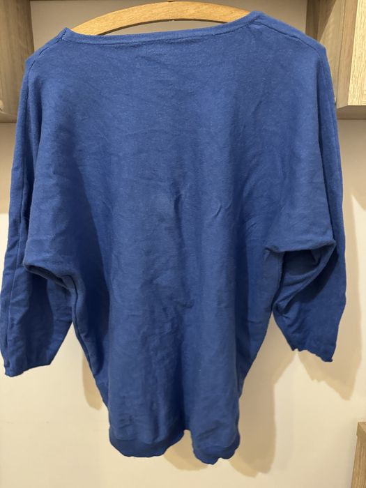 Niebieski sweter 38 M 40 L