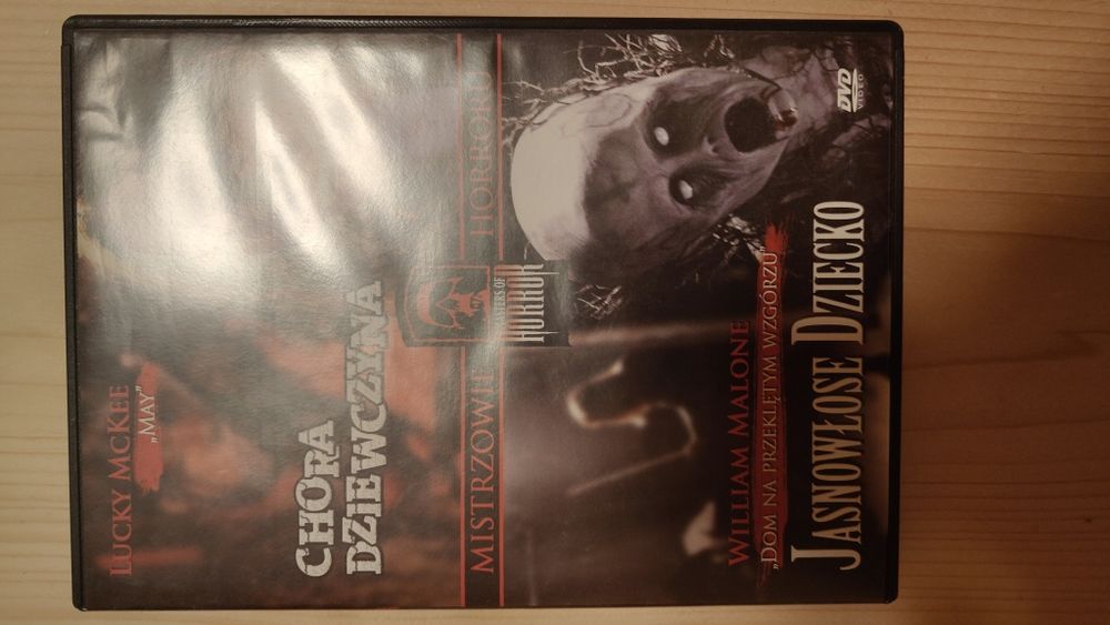 Horrory DVD Chora dziewczyna i Jasnowłose dziecko