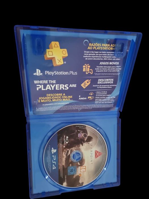 Jogo Farpoint PS4 VR Original Caixa e Disco em Bom Estado
