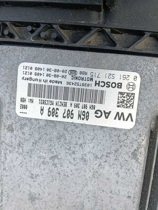 Sterownik Silnika Komputer Audi A4 b9 2.0 TFSI 2020R EU 06N,907,309A