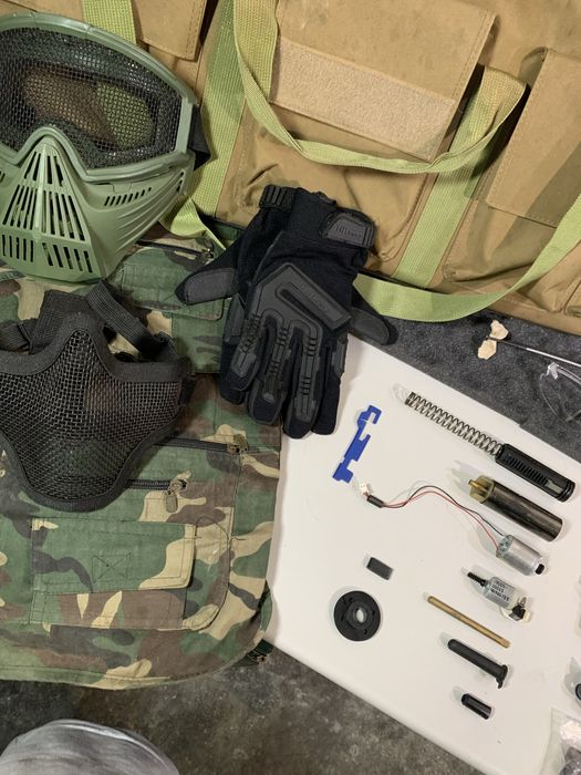 Arma/Réplica Airsoft AEG - G36 /G36K Jing Gong + Vários EXTRAS NOVOS +