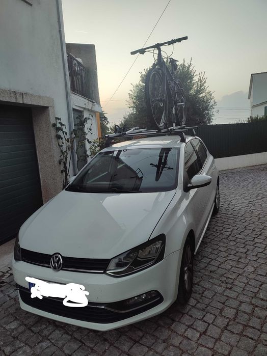 Barras de tejadilho Nordrive para VW Polo de 2009 a 2017 entre outros.