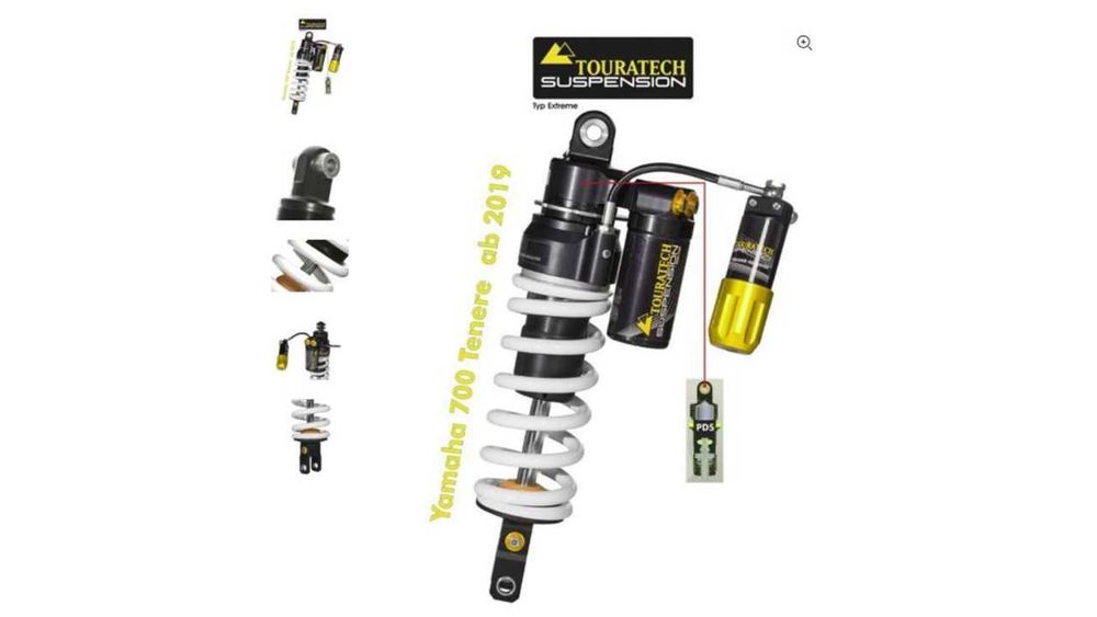 Yamaha Tenere 700 - Amortecedor traseiro Touratech Extreme