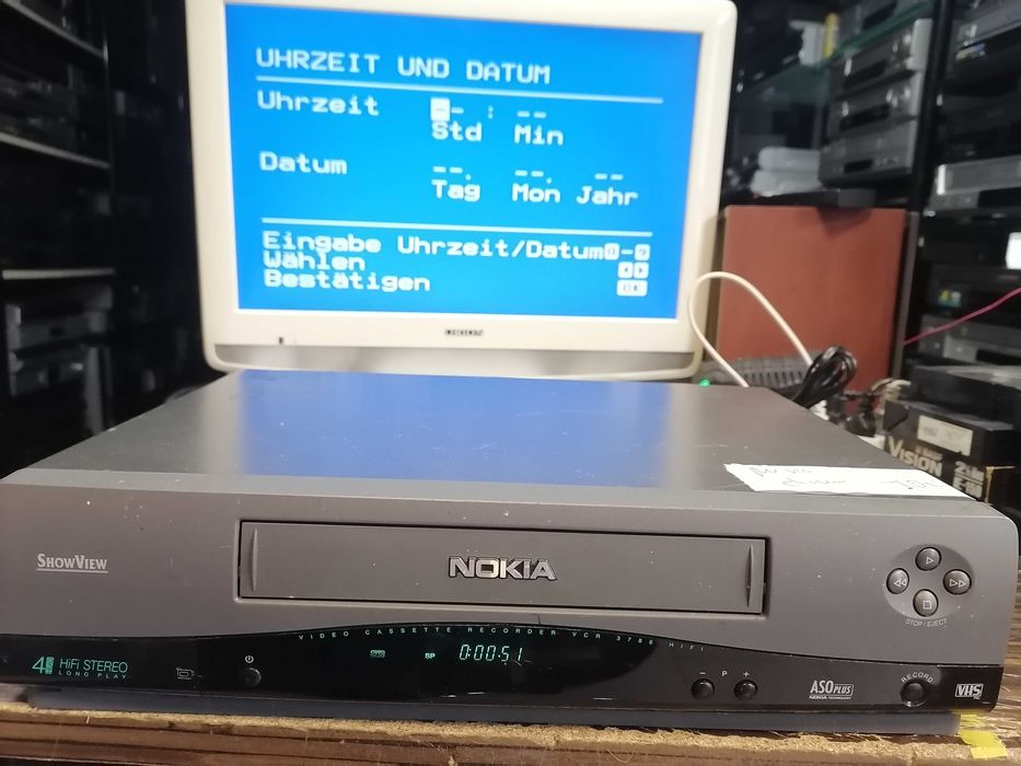 Magnetowid VHS Nokia VCR 3786 HI-FI Stereo
