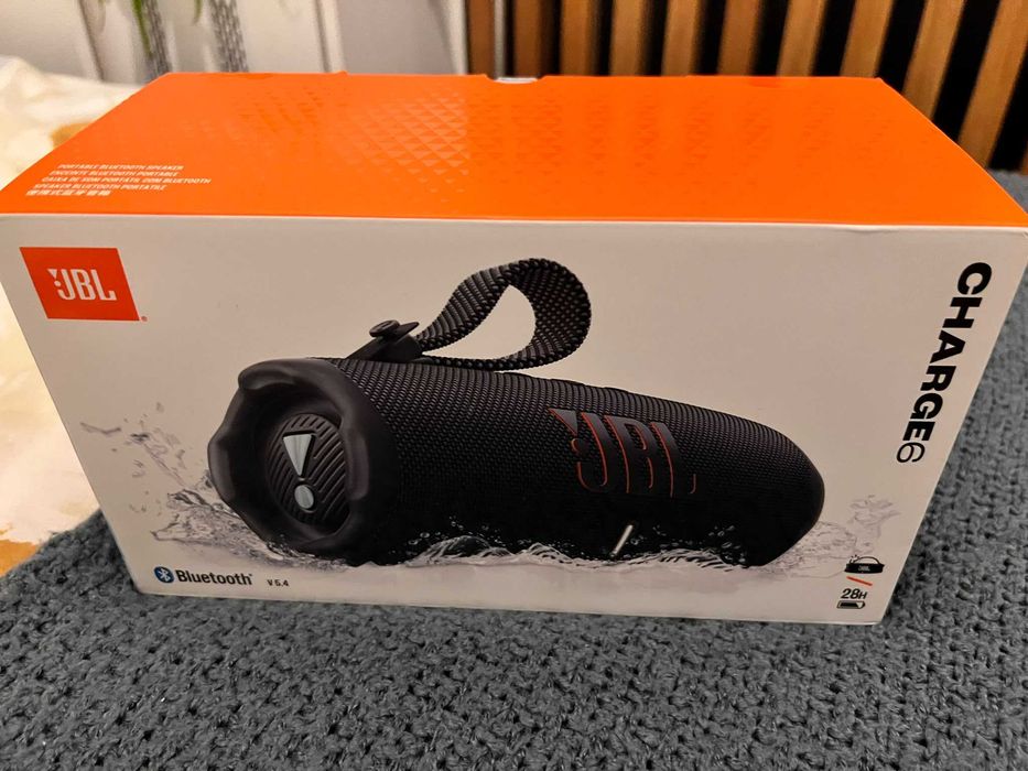 Głośnik mobilny JBL Charge 6 Czarny