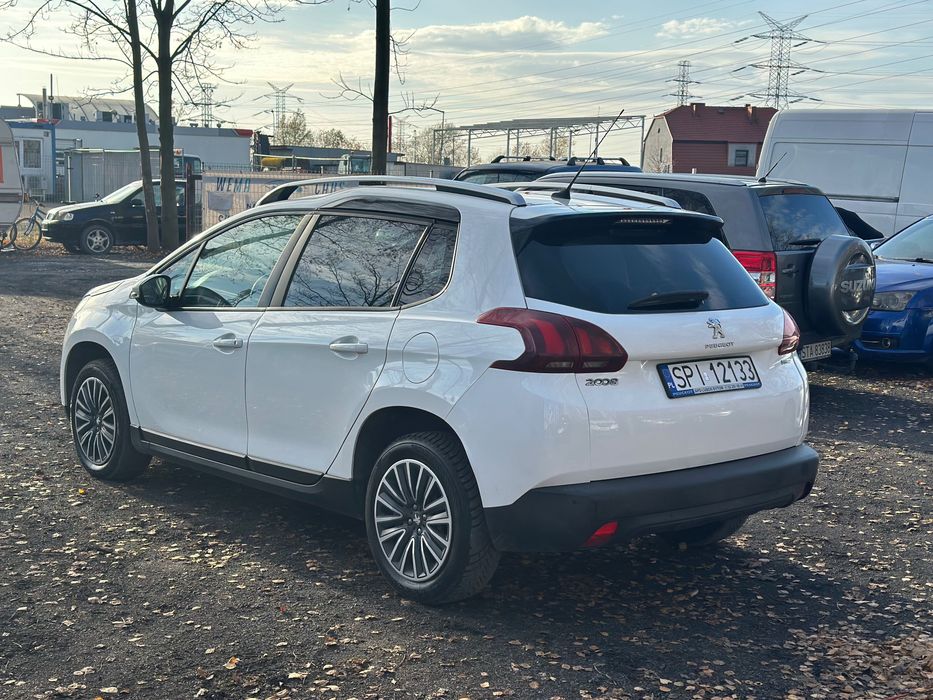 Peugeot 2008 1.2PB 2016r. Automat Klima Panorama PDC Navi LED DRL