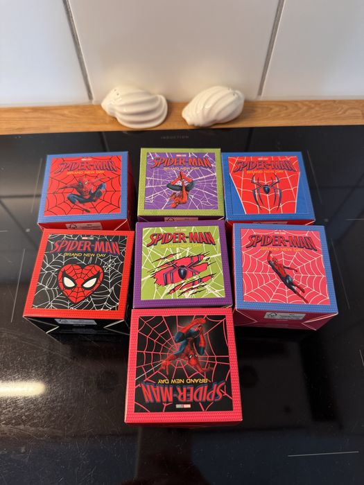 Spider man  spiderman mcdonalds 2026 zabawki zestaw 7 szt