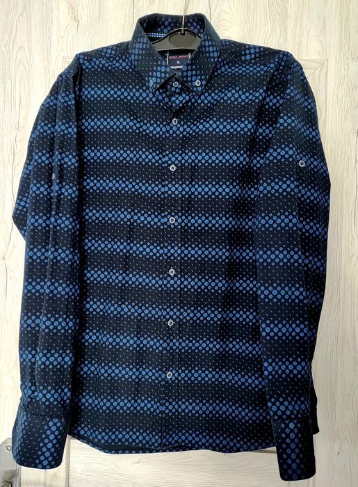 Koszula męska slim fit polski producent XL