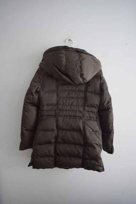 Zara puchowa kurtka płaszcz 36 s m