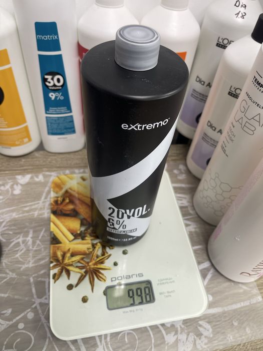 Освітлюючий порошок , пудра, окисники Extremo,