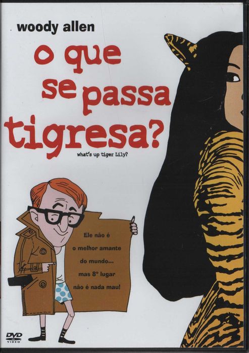 Dvd O Que Se Passa, Tigresa? - comédia - Woody Allen