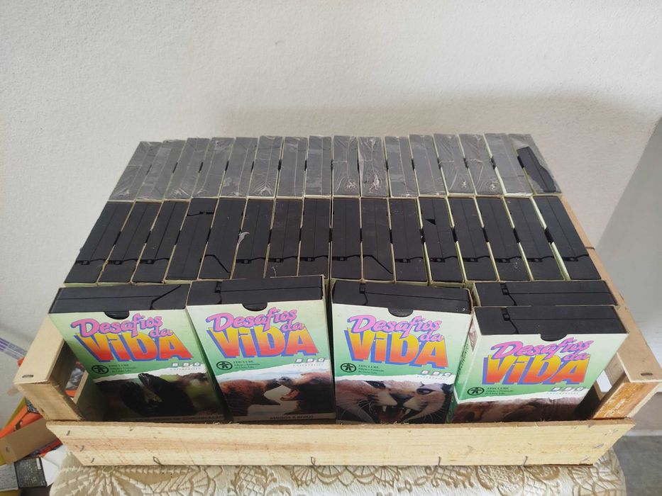 Coleção De 37 cassetes BBC Vida Selvagem