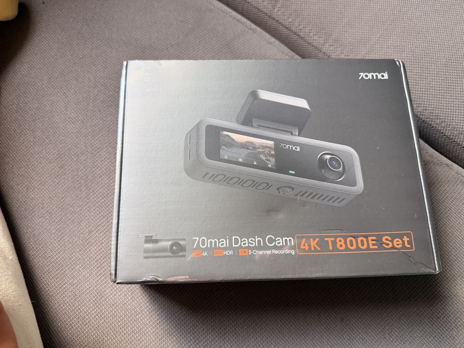 Kamera samochodowa 70mai 4k T800E SET