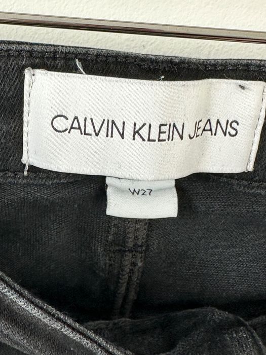 Czarne dżinsy skinny Calvin Klein Jeans