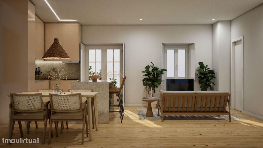 Fantástico T2+2 Totalmente Renovado - Largo da Ribeira Velha, Baixa de — Setúbal (São Julião, Nossa Senhora Da Anunciada E Santa Maria Da Graça), Setúbal