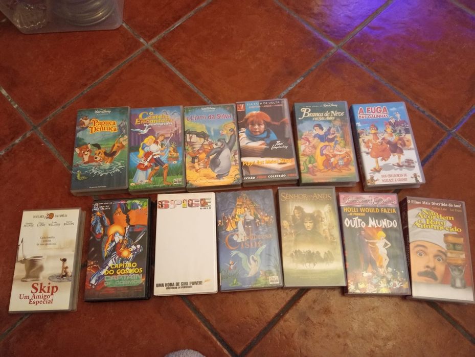 Vendo Cassetes VHS