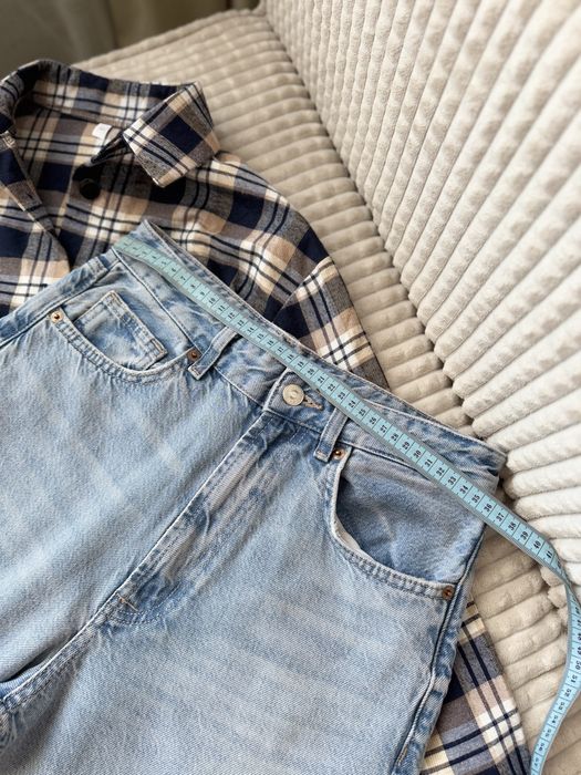 Джинси Wide Leg ZARA 38/M mex.28 блакитні джинси