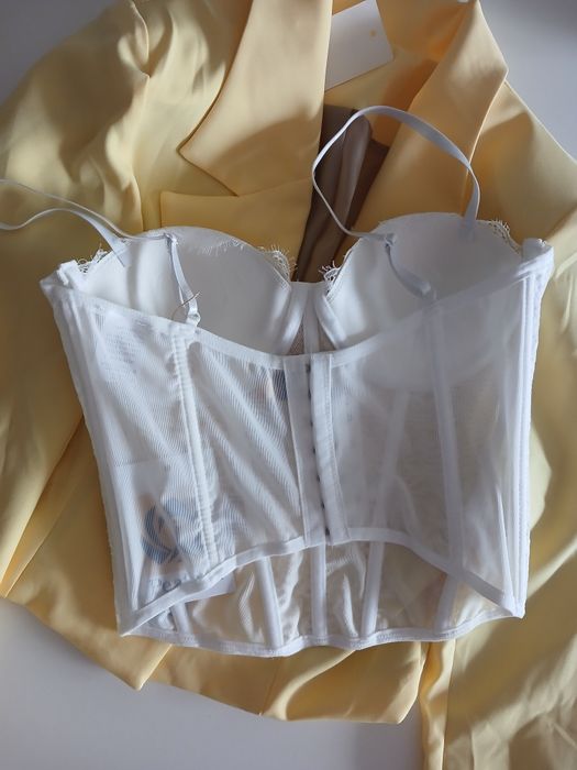 Biały top gorset Hollywood Dream uni