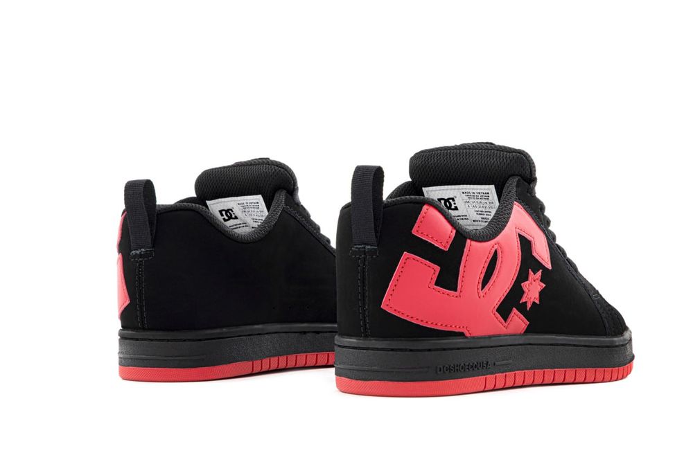Кросівки DC Shoes Black/Red premium