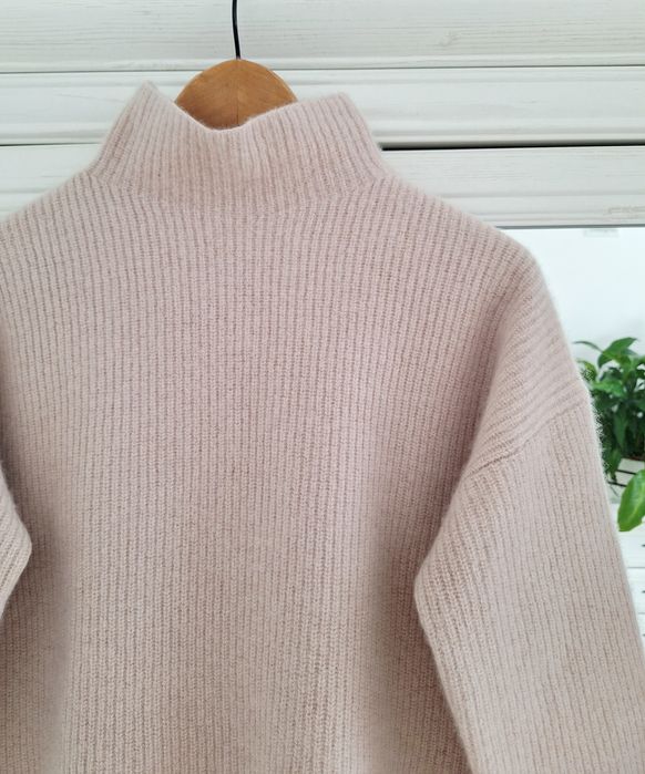 Kaszmirowy gruby sweter H&M