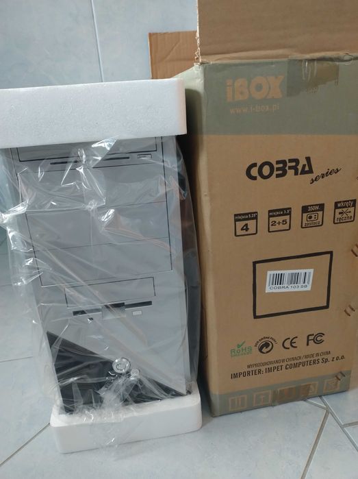 Obudowa komputerowa ATX cobra  zasilacz 230 v retro