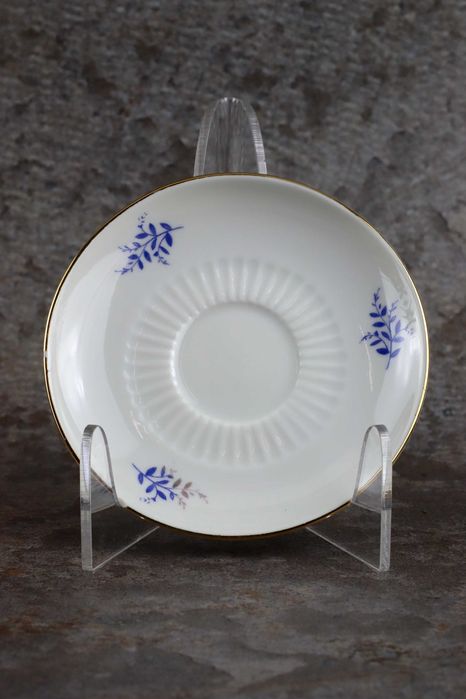 Porcelanowy spodek Paola Karolina porcelana vintage retro talerzyk