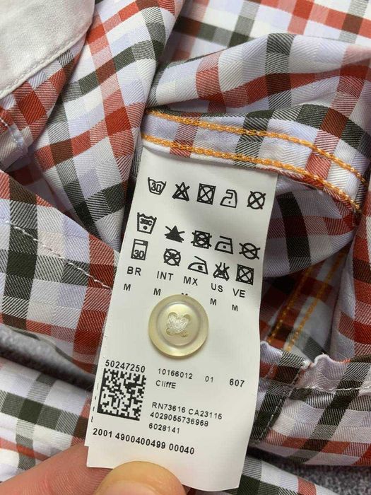 Рубашка Hugo Boss сорочка Оригінал. Розмір M