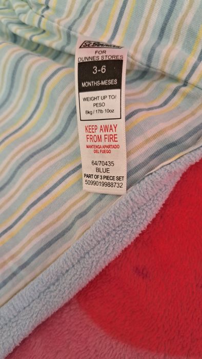 Komplecik polarowy 3-6 miesiąc