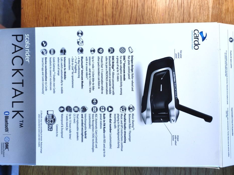 Гарнитура Интерком Cardo packtalk DMC 3 шт мото